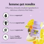 Lemme Purr Gummies - Vaginal Probiotic for Women - Balanced pH, Healthy Odor, Yeast Balance & Flora Support - Tasty Pineapple (60 Count) - Image 3